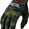 Oneal O'Neal Mayhem Nanofront Glove Covert Black/Green -Cycle Pro Gear 2021 ONeal MAYHEM Glove COVERT black green front