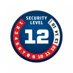 Abus Ultimate 420 D Lock And Cable Black/Red - 230mm - Gold -Cycle Pro Gear 21687 pm