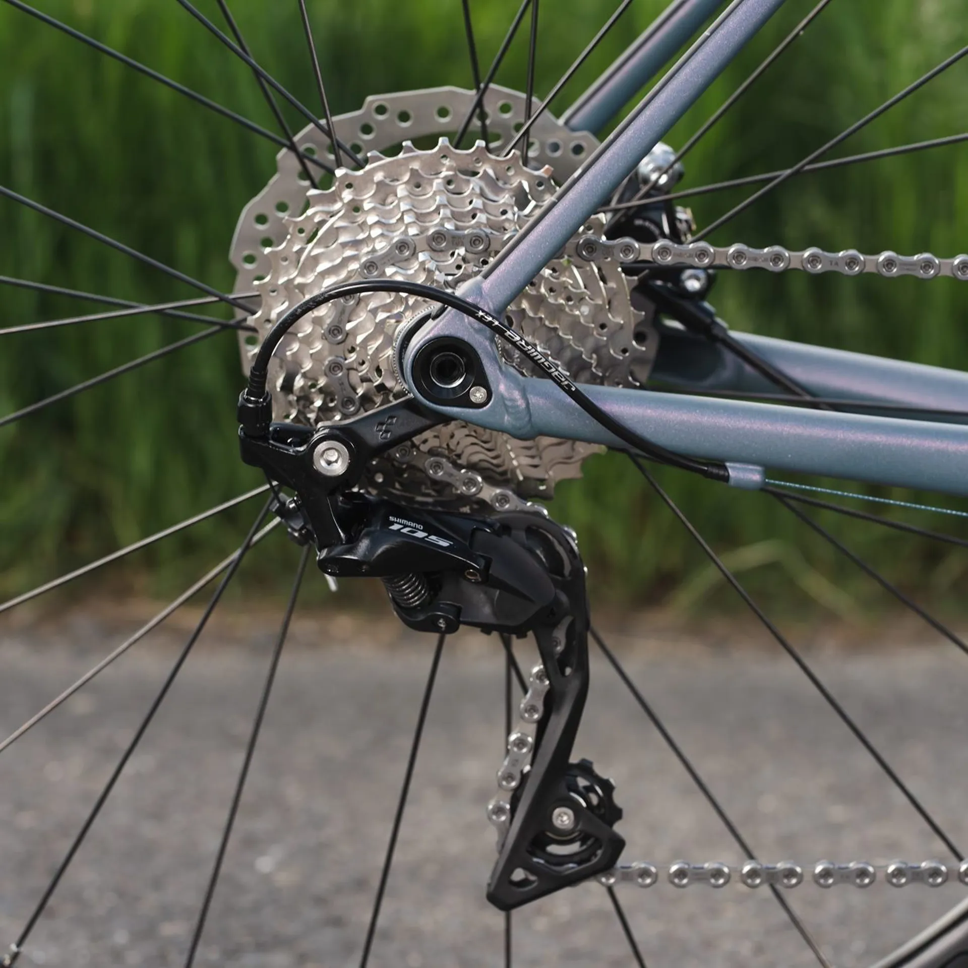 Cube Axial WS Race Womens Road Bike 2022 Sparkle Lilac/Black 9 Cube Axial WS Race Womens Road Bike 2022 Sparkle Lilac/Black - Image 7