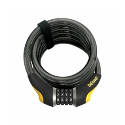 OnGuard Doberman Combination Coil Cable Lock 12mm