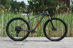 Cube Analog Hardtail Mountain Bike 2022 Grey/Red -Cycle Pro Gear 502100 01
