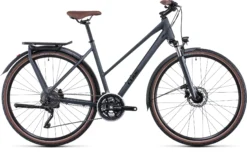Cube Kathmandu Pro Trapeze Hybrid Bike 2024 Grey/Black