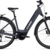 Cube Touring Hybrid One 500 Easy Entry Electric Bike 2024 Grey/White