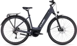 Cube Touring Hybrid One 500 Easy Entry Electric Bike 2024 Grey/White