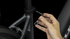 Cube Touring Hybrid One 500 Easy Entry Electric Bike 2024 Grey/White -Cycle Pro Gear 731052 D 03