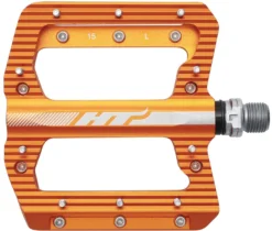 HT Components HT ANS-01 Alloy Platform Mountain Bike Pedals Orange