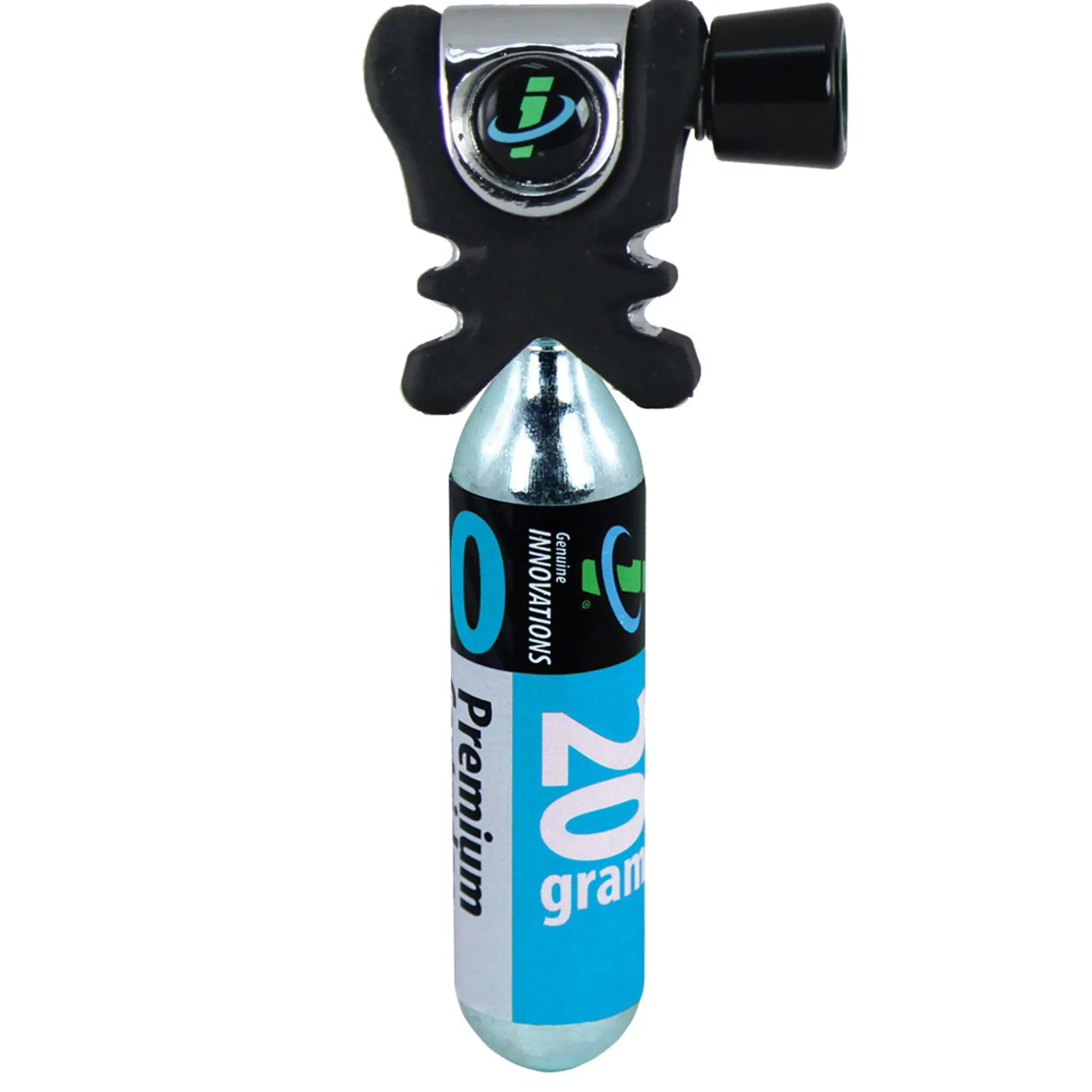 Genuine Innovations Air Chuck Plus CO2 Inflator + Cannister 2 Genuine Innovations Air Chuck Plus CO2 Inflator + Cannister