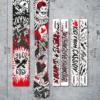 DYEDbro Long Live Chainsaw Red Frame Protection Kit -Cycle Pro Gear CHAINSAW COLOR GRAFICO WEB 1024x1024@2x