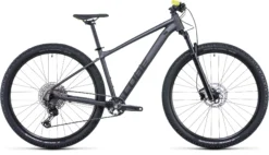 Cube Attention SL Hardtail Mountain Bike 2022 Grey/Lime