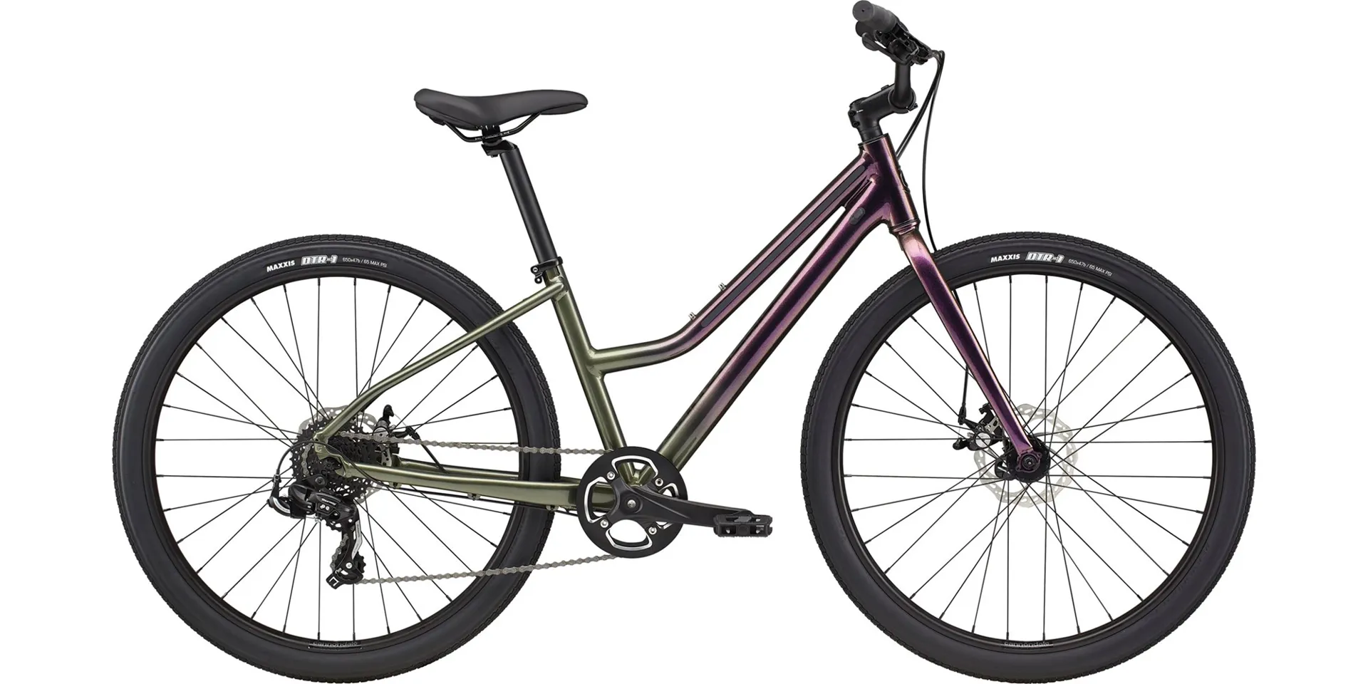Cannondale Treadwell 3 Remixte Ltd Hybrid Bike Rainbow Trout