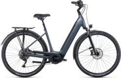 Cube Supreme Sport Hybrid Pro 500 Easy Entry Electric Hybrid Bike Grey