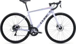 Cube Axial WS Womens Road Bike 2022 Violet White/Coral