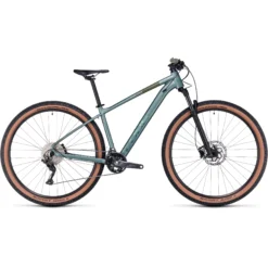 Cube Access WS Race Hardtail Mountain Bike 2024 Spark Green/Olive