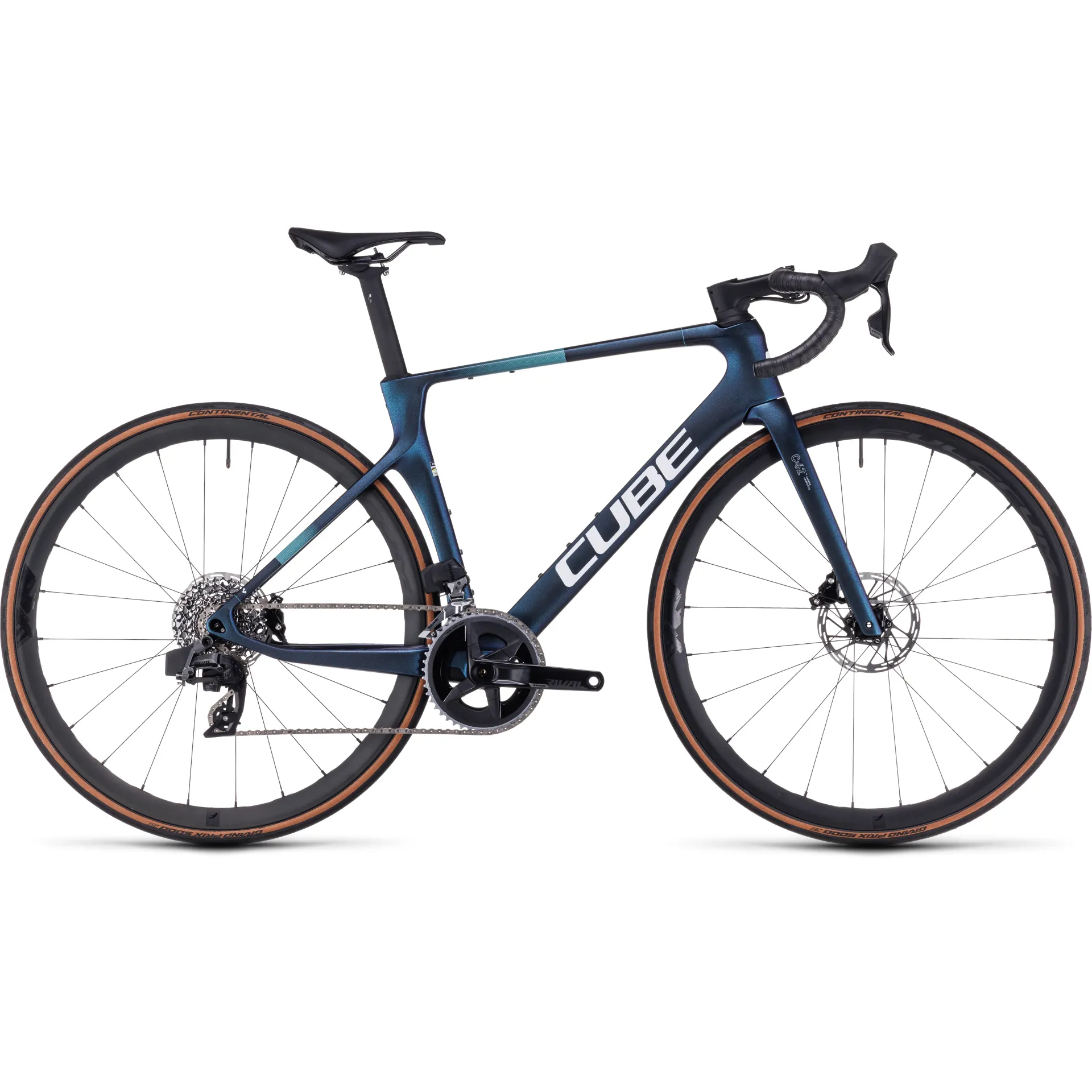 Cube Axial WS C:62 SLX Womens Road Bike 2024 Team WS