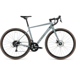 Cube Axial WS Pro Womens Road Bike 2024 Grey Sage/Mint