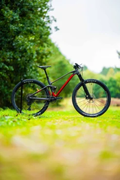 Mondraker F-Podium Carbon DC Full Suspension Bike 2022 Red -Cycle Pro Gear DSC09167