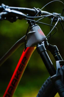 Mondraker F-Podium Carbon DC Full Suspension Bike 2022 Red -Cycle Pro Gear DSC09193