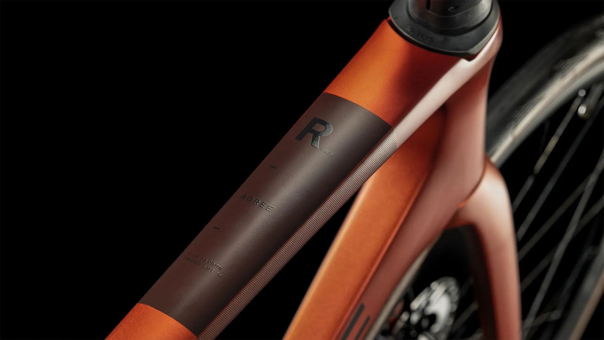 Cube Agree C:62 Race Road Bike 2024 Fire Orange/Black 4 Cube Agree C:62 Race Road Bike 2024 Fire Orange/Black - Image 2