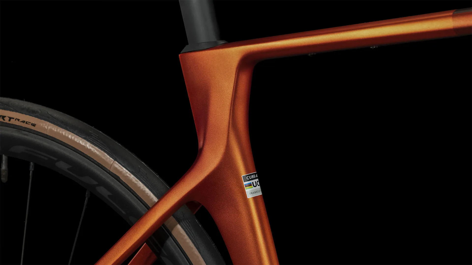 Cube Agree C:62 Race Road Bike 2024 Fire Orange/Black 10 Cube Agree C:62 Race Road Bike 2024 Fire Orange/Black - Image 8