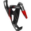 Elite Custom Race Plus Drinks Bottle Cage Black/Red -Cycle Pro Gear Elite Custom Race Plus Resin Bottle Cage Black Red