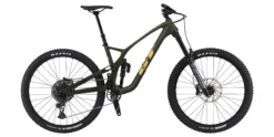 GT Force Carbon Pro Enduro Mountain Bike Military Green