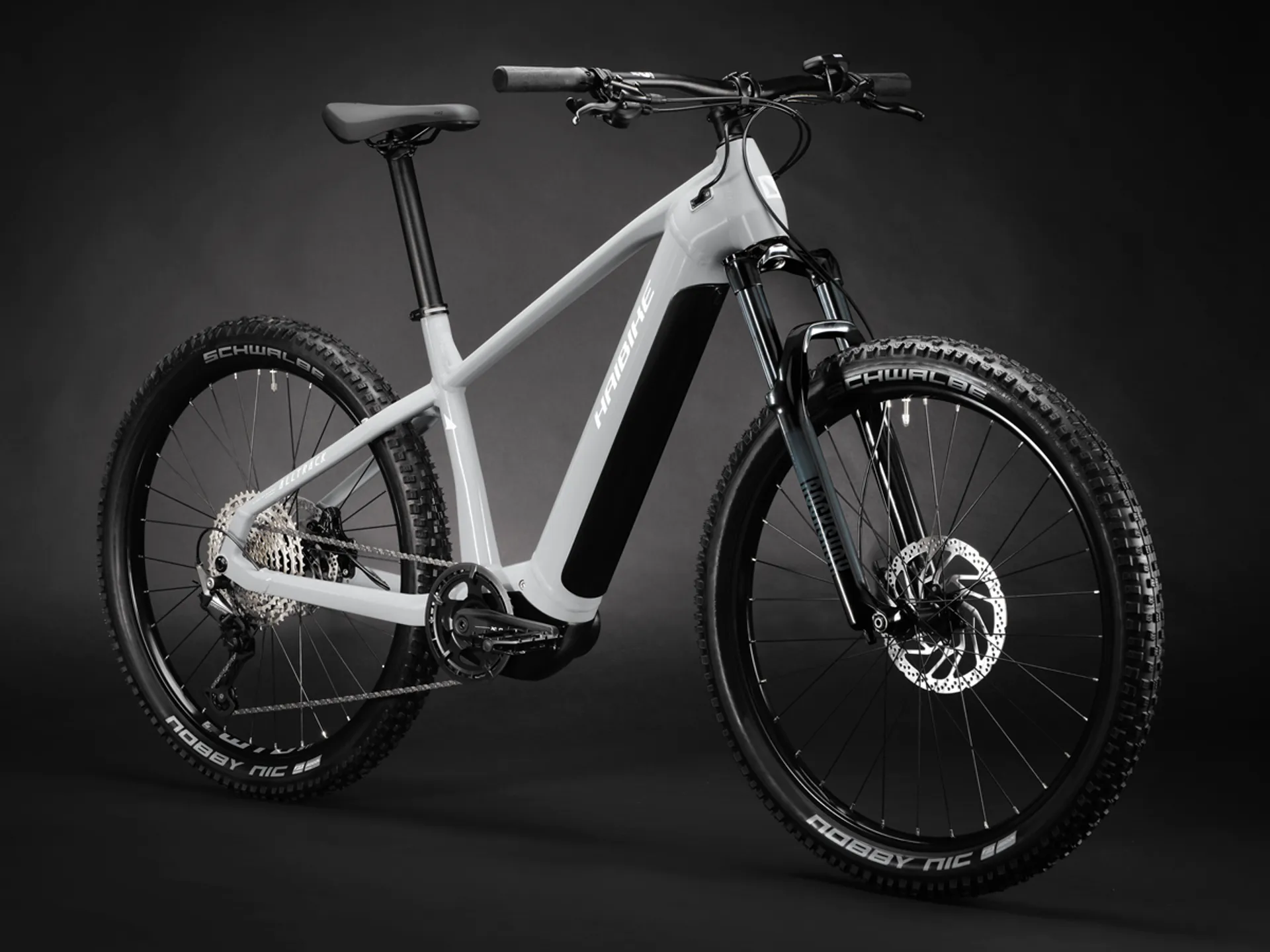 Haibike AllTrack 7 29 Electric Hardtail Mountain Bike 2023 Grey 4 Haibike AllTrack 7 29 Electric Hardtail Mountain Bike 2023 Grey - Image 2