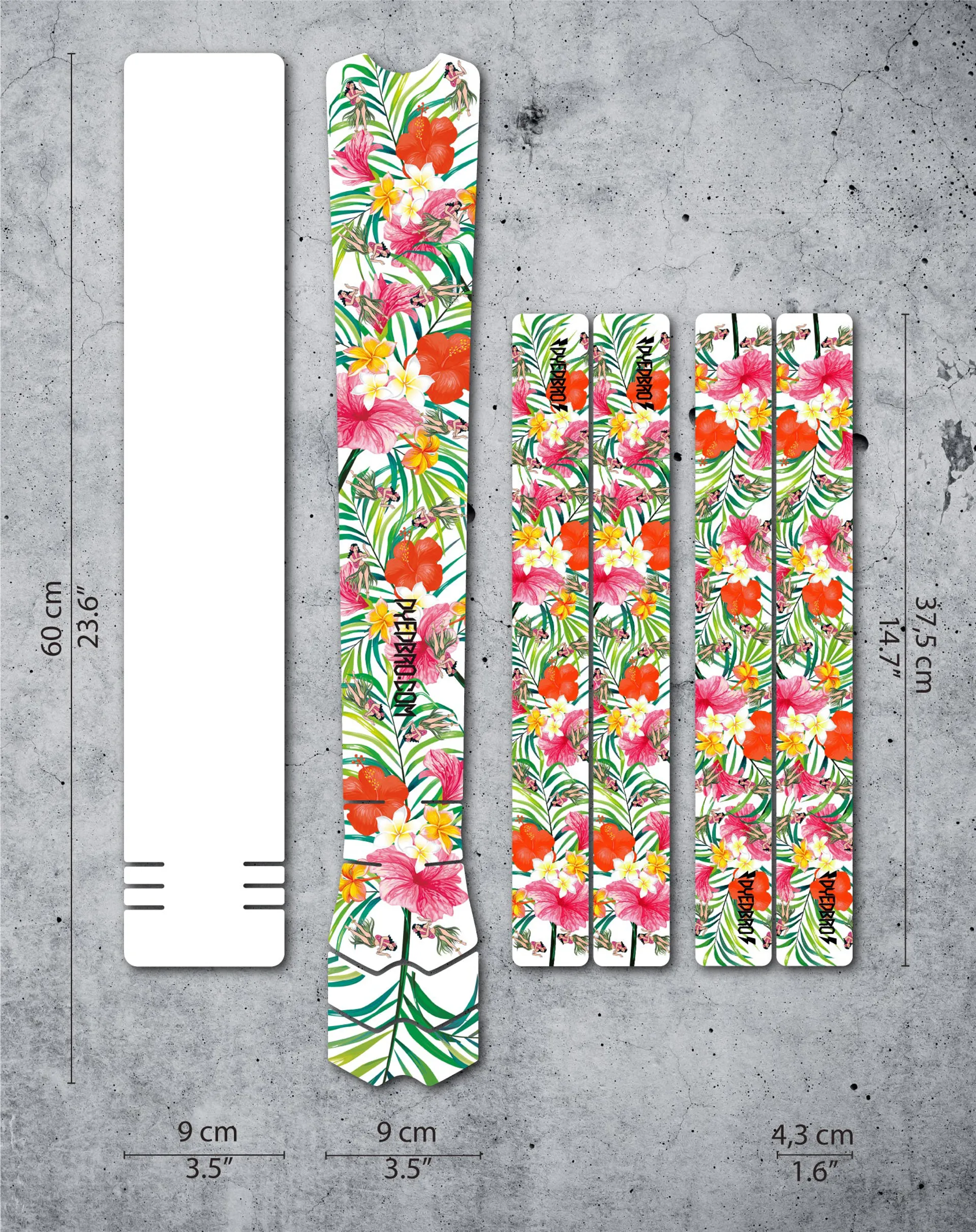 DYEDbro Hawaii Multi Colour Frame Protection Kit 3 DYEDbro Hawaii Multi Colour Frame Protection Kit