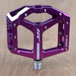 HT Components ANS-10 Supreme Platform Pedals Purple -Cycle Pro Gear HT ANS Purple