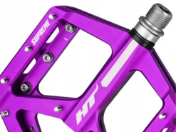 HT Components ANS-10 Supreme Platform Pedals Purple -Cycle Pro Gear HT ANS Purple 3
