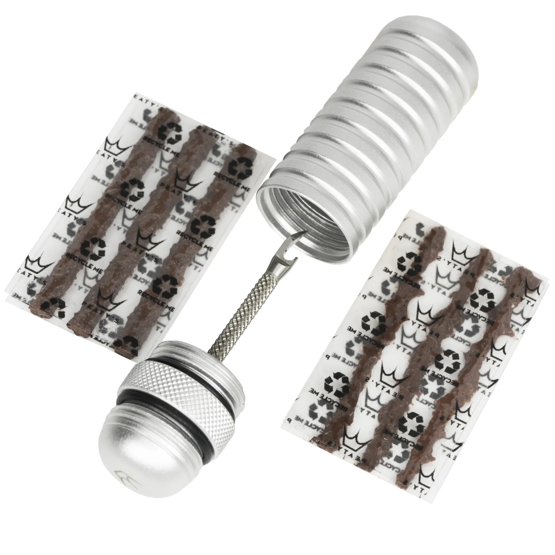 Peaty's Holeshot Tubeless Puncture Plugger Kit Silver 3 Peaty's Holeshot Tubeless Puncture Plugger Kit Silver