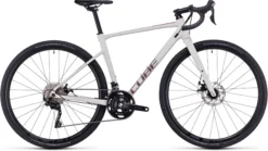 Cube Nuroad WS Womens Gravel Adventure Bike 2024 Light Grey/Rose