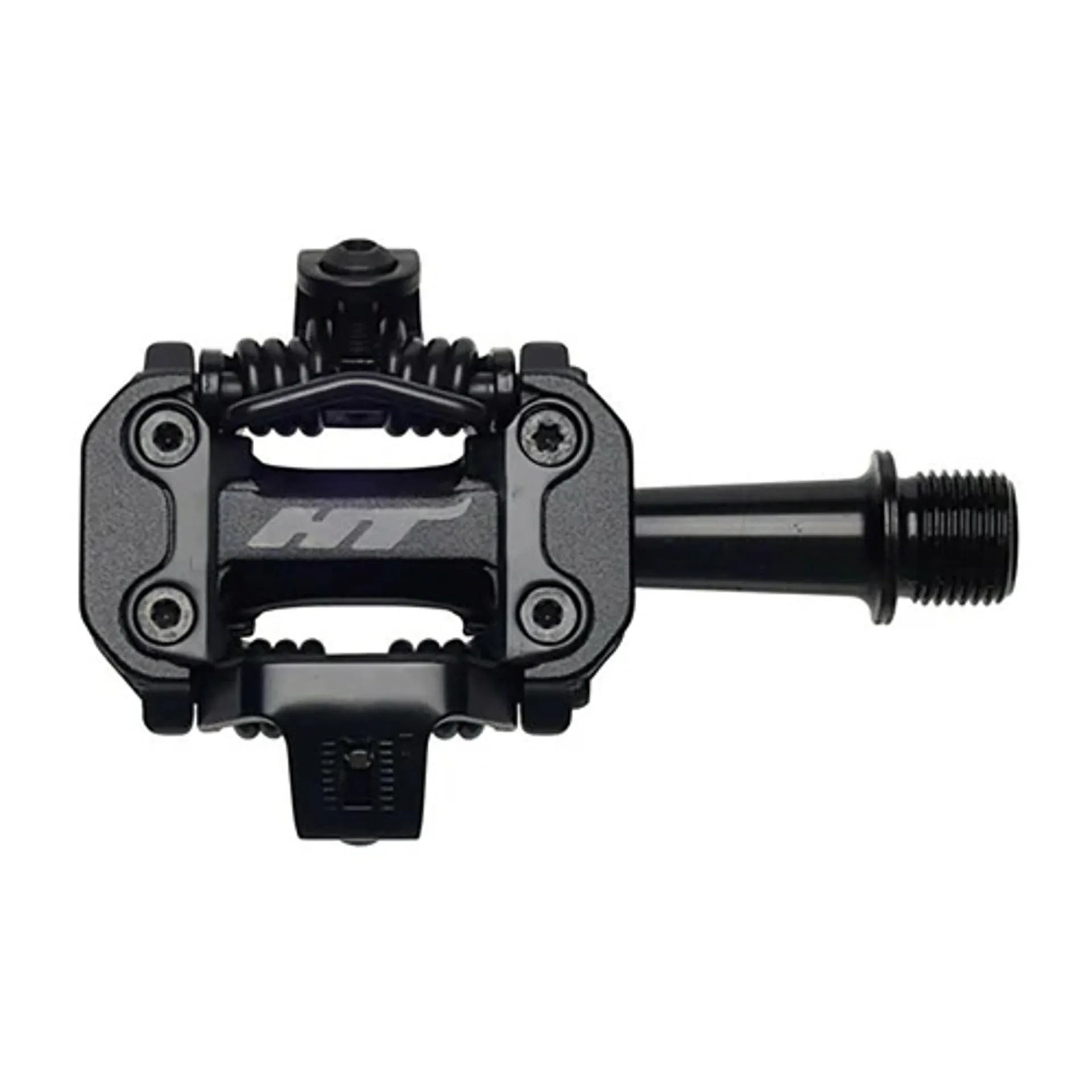 HT Components M-2 SPD Clip In Pedals Stealth Black 4 HT Components M-2 SPD Clip In Pedals Stealth Black - Image 2