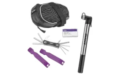 Liv Quick Fix Combo Bike Repair Kit Mini Pump Black/Silver/Purple