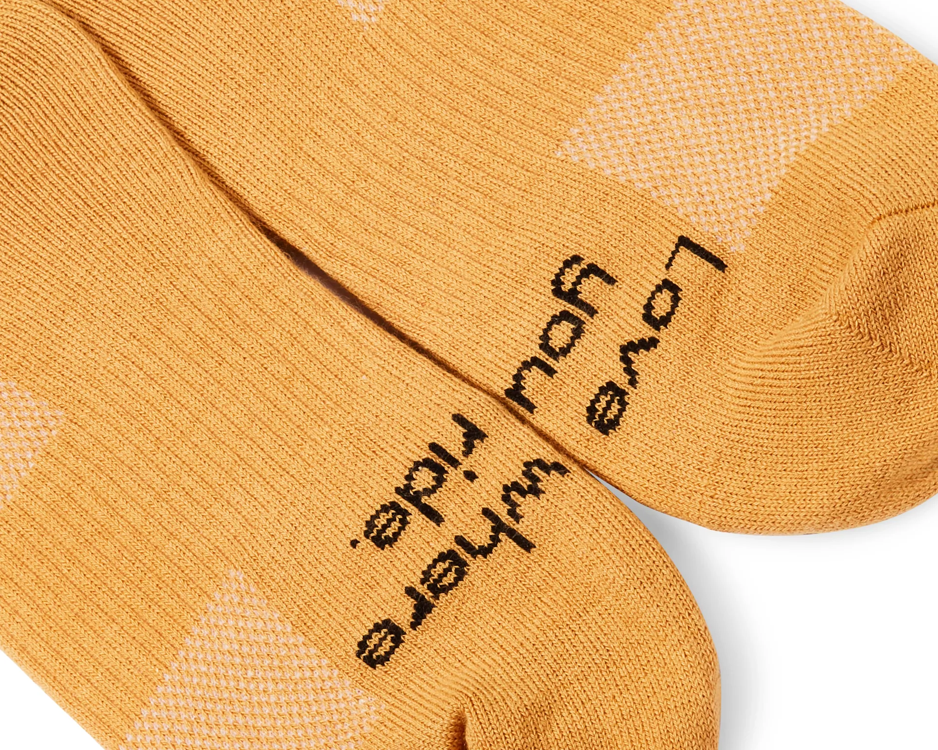 Quoc All Road Cycling Socks Amber 4 Quoc All Road Cycling Socks Amber - Image 2