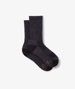 Quoc Extra Fine Merino Tech Wool Socks Charcoal