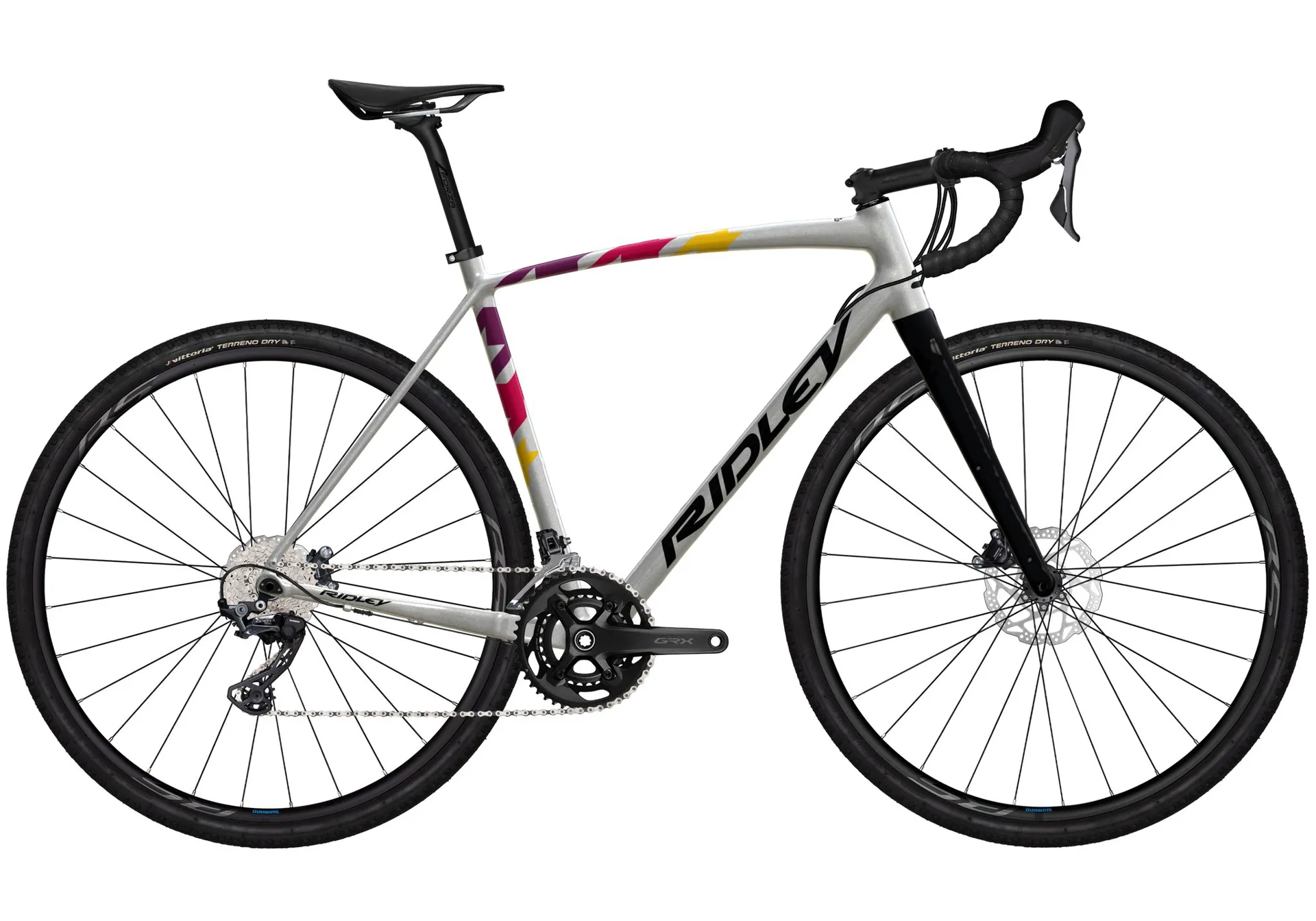 Ridley Kanzo A GRX 2x Gravel Adventure Bike 2022 Silver 3 Ridley Kanzo A GRX 2x Gravel Adventure Bike 2022 Silver