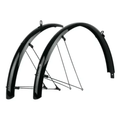 SKS Bluemels 28in Full Length Mudguard Set Black