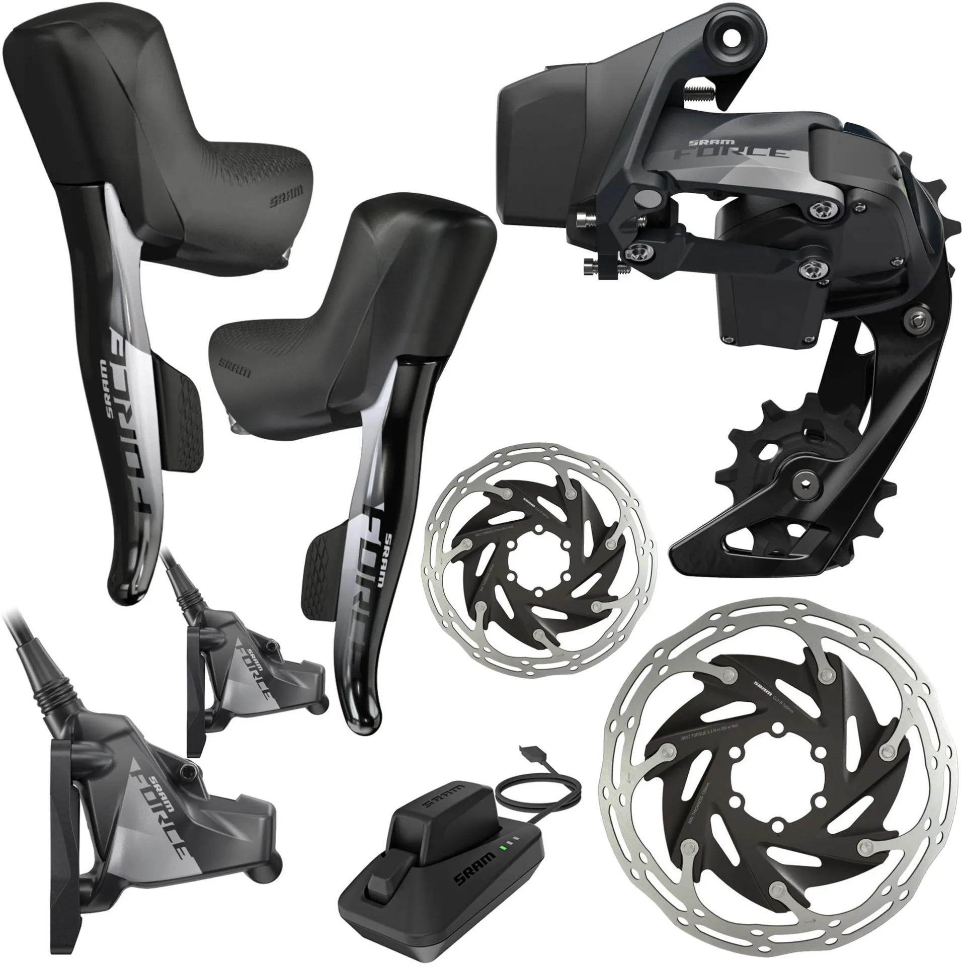 Sram Force ETap AXS 1X 12 Speed Hydraulic Disc Groupset 3 Sram Force ETap AXS 1X 12 Speed Hydraulic Disc Groupset