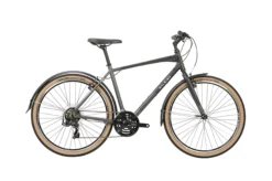 Raleigh Strada Crossbar Hybrid Bike Black/Grey
