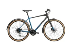 Raleigh Strada City Hybrid Bike Black/Blue
