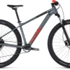 Cube Analog Hardtail Mountain Bike 2024 Flashgrey/Red -Cycle Pro Gear S 0 78601 602100 S 00
