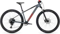 Cube Analog Hardtail Mountain Bike 2024 Flashgrey/Red