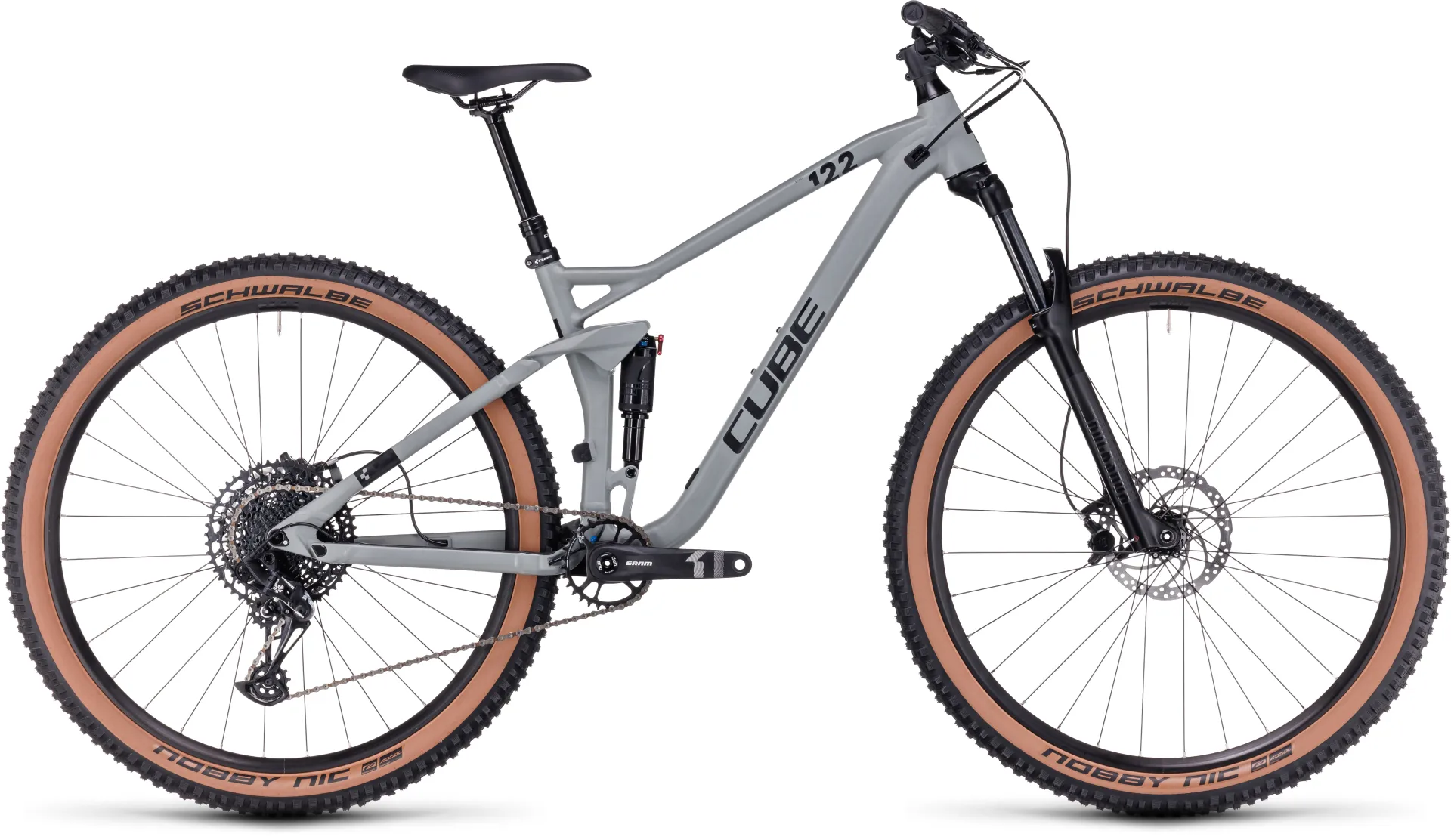 Cube Stereo One22 Pro Full Suspension Bike 2024 Swampgrey/Black 3 Cube Stereo One22 Pro Full Suspension Bike 2024 Swampgrey/Black