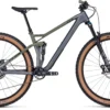 Cube Stereo One22 HPC TM 29 Full Suspension Bike 2024 FlashGrey/Olive -Cycle Pro Gear S 0 78886 653300 S 00