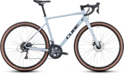 Cube Nuroad Gravel Adventure Bike 2024 Sky Grey/Black