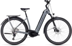 Cube Kathmandu Hybrid Pro 750 Easy Entry Electric Bike 2024 Flash Grey