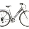 Raleigh Pioneer Low Step Thru Hybrid Bike Grey/Silver