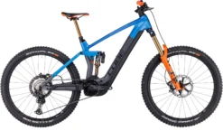 Cube Stereo Hybrid 160 HPC 750 Electric Mountain Bike 2024 Action Team