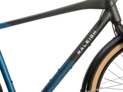 Raleigh Strada City Hybrid Bike Black/Blue -Cycle Pro Gear Strada City Image 4 2048x2048