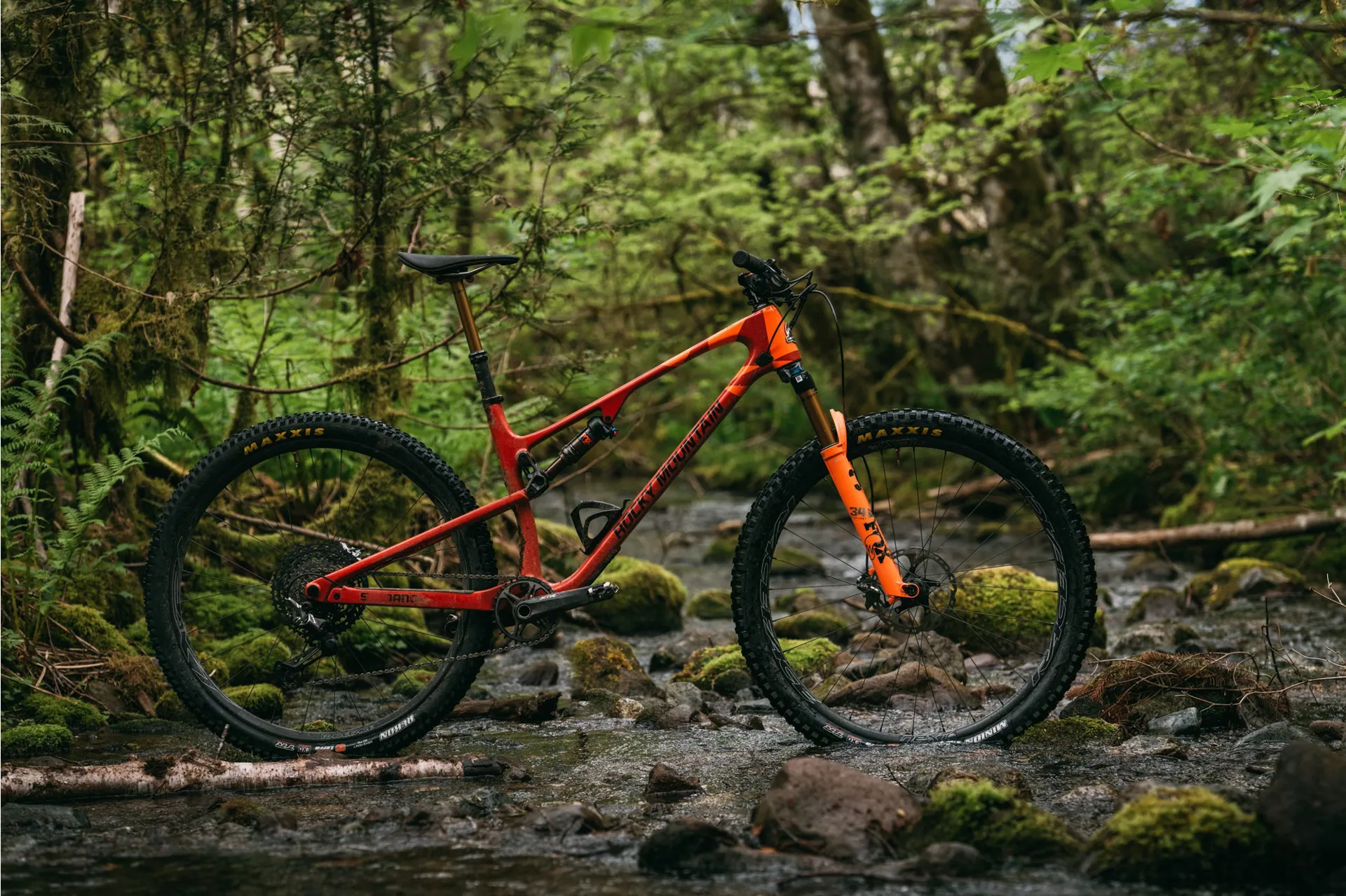 Rocky Mountain Element A30 Full Suspension Mountain Bike Orange 4 Rocky Mountain Element A30 Full Suspension Mountain Bike Orange - Image 2